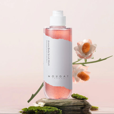Aroma Body Scrub Wash (Blooming Floral &Fruity Berry) (320ml)