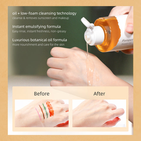 Pampered Shower Oil (300ml)
